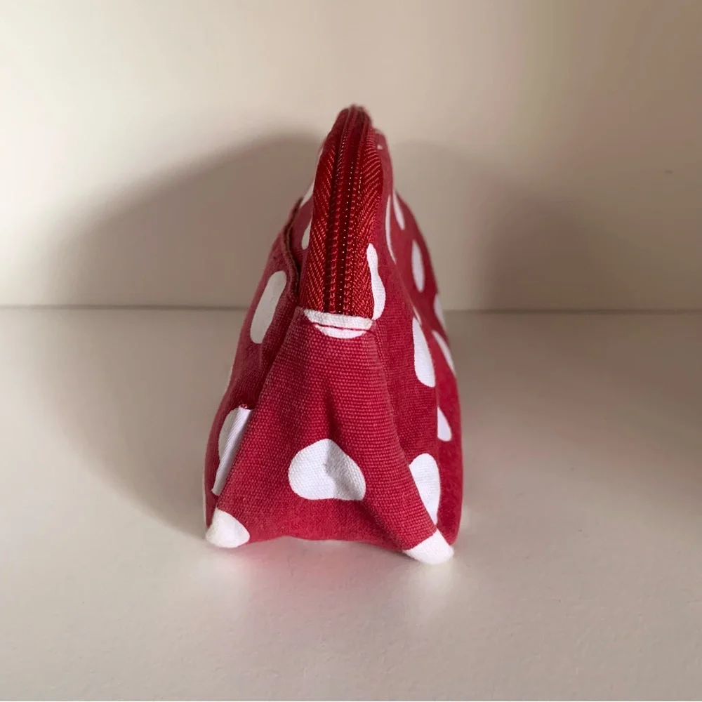 Vintage Burt’s bees Red Polka Dot zippy pouch